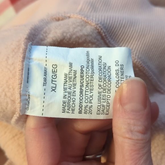 Under Armor Peach Hoodie Sweatshirt - Picture 4 of 4